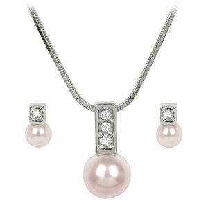 Levien Set fermecător de coliere și cercei perla Caorle rouăline imagine