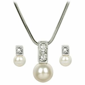 Levien Set elegant de coliere și cercei perla Caorle Cream imagine