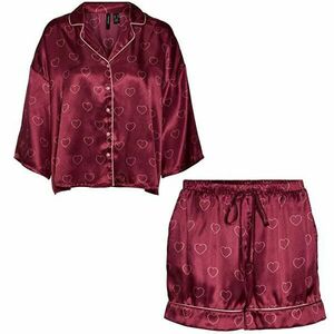 Vero Moda Pijama pentru femei VMBEATE Regular Fit 10254127 Magenta Purple L imagine