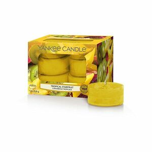 Yankee Candle Lumânări aromatice de ceai Tropical Starfruit 12 x 9, 8 g imagine