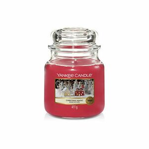Yankee Candle Lumânare aromatică Classic medie Christmas magic 411 g imagine
