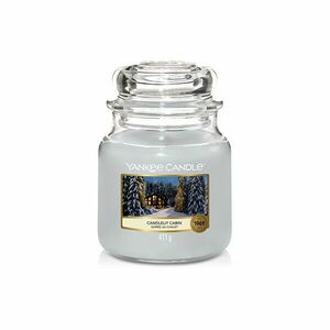 Yankee Candle Lumânare aromatică Classic medie Candlelit Cabin 411 g imagine