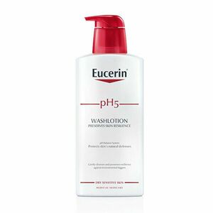 Eucerin Emulsie de duș pentru pielea uscată și sensibilă PH5 (Wash Lotion) 400 ml imagine