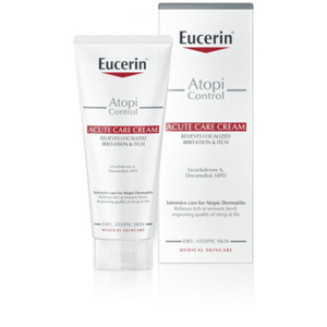 Eucerin Cremă de corp pentru piela uscată și atopică AtopiControl (Acute Care Cream) 100 ml imagine