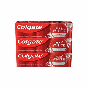 Colgate Pastă de dinți pentru albire Max White Luminous 3 x 75 ml imagine