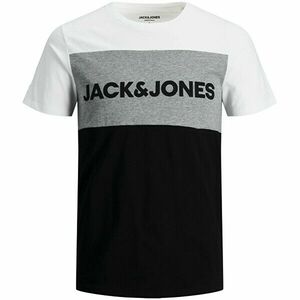 Jack&Jones Tricou pentru bărbați JJELOGO Regular Fit 12173968 White XXL imagine
