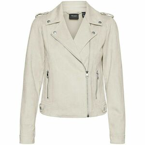 Vero Moda Jachetă pentru femeiVMBOOSTBIKER 10258282 Oatmeal XL imagine