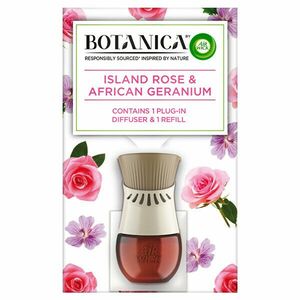 Air Wick Difuzor electric și reumplere Botanica Trandafir exotic si muscata africana 19 ml imagine