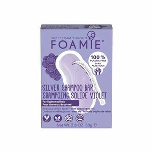 Foamie Șampon solid pentru păr blond și decolorat Silver Linings (Shampoo Bar) 80 g imagine