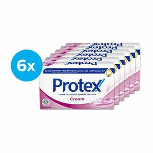 Protex Săpun solid antibacterian Cream (Bar Soap) 6 x 90 g imagine