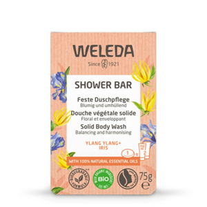 Weleda Săpun parfumat de flori Ylang Ylang + Iris (Shower Bar) 75 g imagine