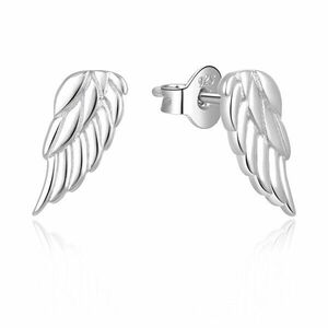 MOISS Cercei delicați de argint Aripi de înger E0002503 imagine