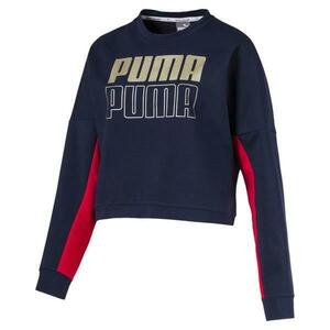 Bluza femei Puma Modern Sport Crew Sweat 85258506, XL, Albastru imagine