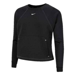 Bluza femei Nike Pro Luxe Crew CU5745-010, M, Negru imagine