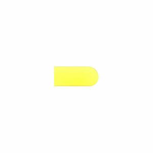 Blažek Pilă de unghii din sticlă colorată 14 cm galben imagine