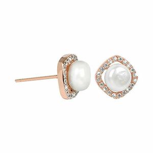 JwL Luxury Pearls Cercei din argint cu perle cu cristale JL0252 imagine