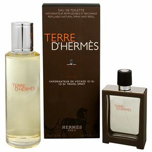 Hermes Terre D` Hermes - EDT 30 ml (refillable) + EDT 125 ml (filling) imagine