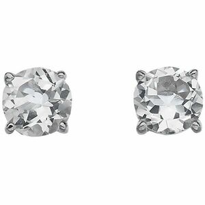 Hot Diamonds Cercei de argint Hot Diamonds Anais Topaz alb AE004 imagine