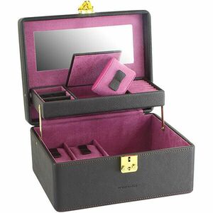 Friedrich Lederwaren Casetă de bijuterii maro/violet Ascot 20124-3 imagine