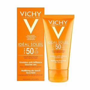 Vichy Fluid pentru protecție mată pentru față SPF 50 Capital Soleil (Mattifying Face Fluid) 50 ml imagine