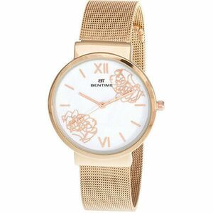 Bentime Ceas cu motiv floral pentru femei 008-9MB-PT12084F imagine