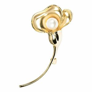JwL Luxury Pearls Flori de broderie de aur cu perla JL0511 imagine