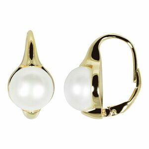 JwL Luxury Pearls Cercei placați cu aur cu perle autentice JL0532 imagine