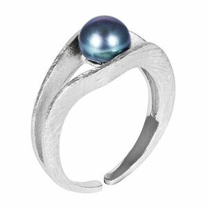 JwL Luxury Pearls Inel de argint cu perla albastră JL0541 imagine