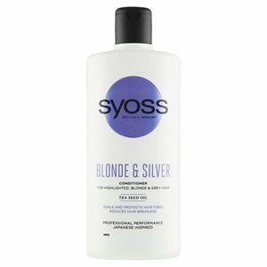 Syoss Balsam pentru păr evidențiat, blond și gri Blonde & Silver(Conditioner) 440 ml imagine