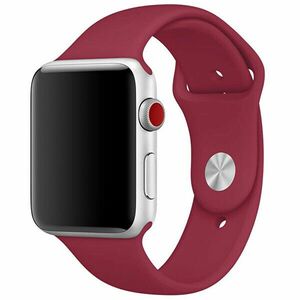 4wrist Curea de silicon pentru Apple Watch - burgundy 38/40/41 mm - S/M imagine
