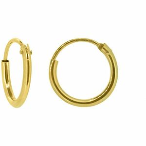 Brilio Cercei delicați pentru femei inele din aur galben P005.740111304DK.74 1, 3 cm imagine