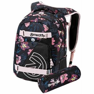 Meatfly Rucsac EXILE BACKPACK Hibiscus Black imagine