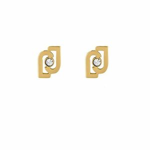 Liu.Jo Minimalisti cercei placați cu aur cu cristale Icona LJ1685 imagine