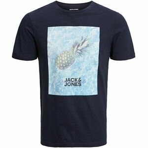 Jack&Jones Tricou pentru bărbați JJBILLBOARD 12200416 Navy Blazer L imagine
