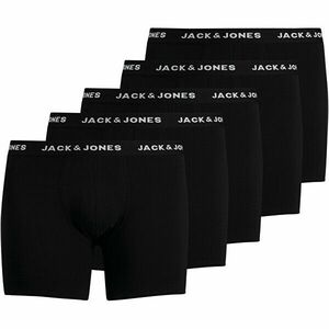 Jack&Jones PLUS 5 PACK - boxeri pentru bărbați JACHUEY 12194944 Black 5XL imagine