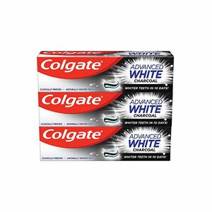 Colgate Pastă de dinți pentru albire Advanced White Charcoal 3 x 75 ml imagine