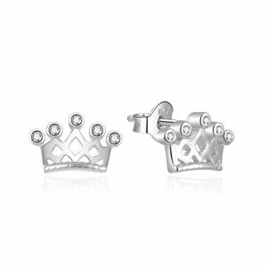 MOISS Frumoși cercei din argint Coroane E0002352 imagine
