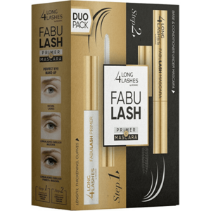Long 4 Lashes Set cadou de cosmetice decorative pentru gene Fabulash DuoPack imagine
