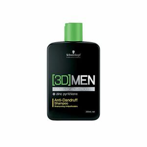 Schwarzkopf Professional Șampon împotriva mătreții pentru bărbați 3D (Anti-Dandruff Shampoo) 1000 ml imagine