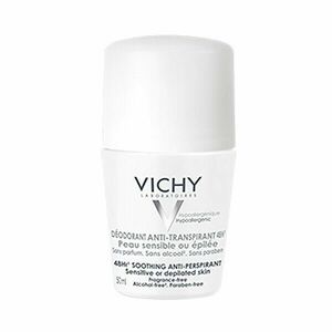 Vichy Deodorant-antiperspirant 48h roll-on pentru piele sensibilă sau depilată (Soothing Anti-Perspirant) antiperspirant (Soothing Anti-Perspirant) 50 imagine