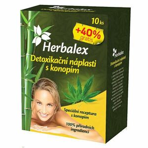 Herbamedicus Detox plasture cu cannabis 10 buc + 40% GRATIS imagine