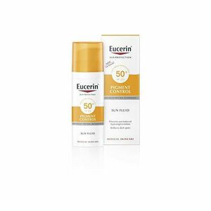 Eucerin Cremă de protecție cu emulsie pentru pielii SPF 50+ (Pigment Control Sun Fluid) 50 ml imagine