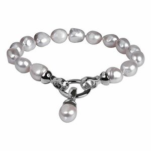 JwL Luxury Pearls Brațară realizat din perle gri reale JL0558 imagine