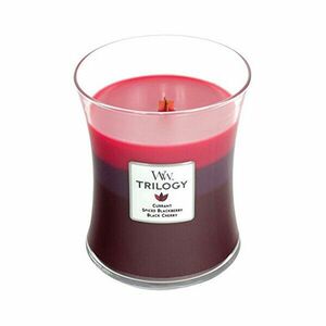 WoodWick Lumânare parfumată Trilogy Sun-Ripened Berries 275 g imagine