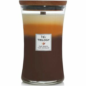 WoodWick Vaze cu lumânări parfumate Trilogy Cafe Dulciuri 609, 5 g imagine