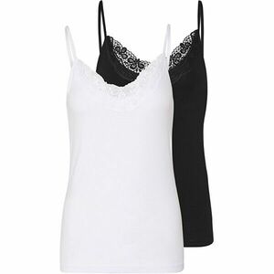 Vero Moda 2 PACK - maieu pentru femei VMINGE Black/white XL imagine