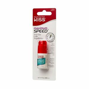 KISS Adeziv pentru unghii cu uscare rapidăMaximum Speed (Nail Glue) 3 g imagine