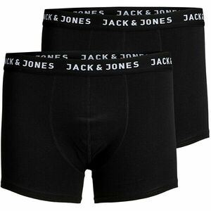Jack&Jones 2 PACK -boxeri pentru bărbați JACJON 12138235 Black S imagine