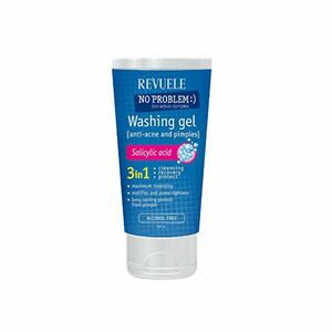 Revuele Gel de spălare pentru pielea problematică 3 in 1 No Problem(Washing Gel Anti-Acne & Pimples) 200 ml imagine