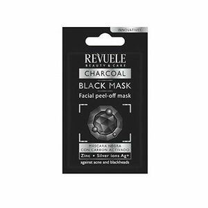 Revuele Macă exfoliantă cu cărbune activ Beauty and Care(Black Mask Peel Off) 7 ml imagine